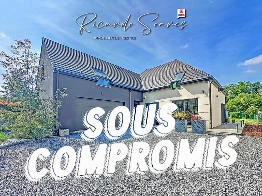 60940 MONCEAUX - MAISON DE 2021 / 145M2 / 4 CHAMBRES / 2 SALLES DE BAIN / JARDIN / GARAGE / TERRAIN 978M2