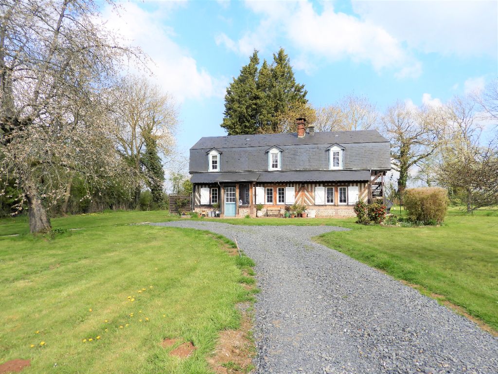 HEUDREVILLE-EN-LIEUVIN 27230 - Maison Normande + dépendances - 263 100 Euros 2