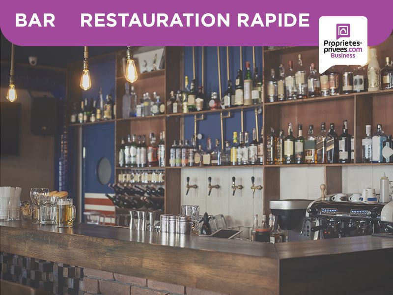 EXCLUSIVITE SAINT NAZAIRE - BAR, SNACK AVEC TERRASSE ET LOGEMENT