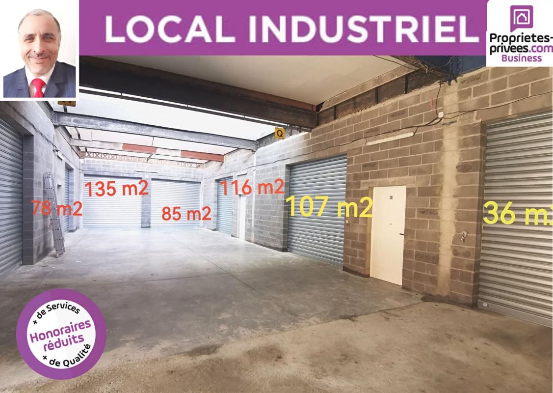 Tourcoing limite Bondues - Entrepôt / local d'activité 78 m²
