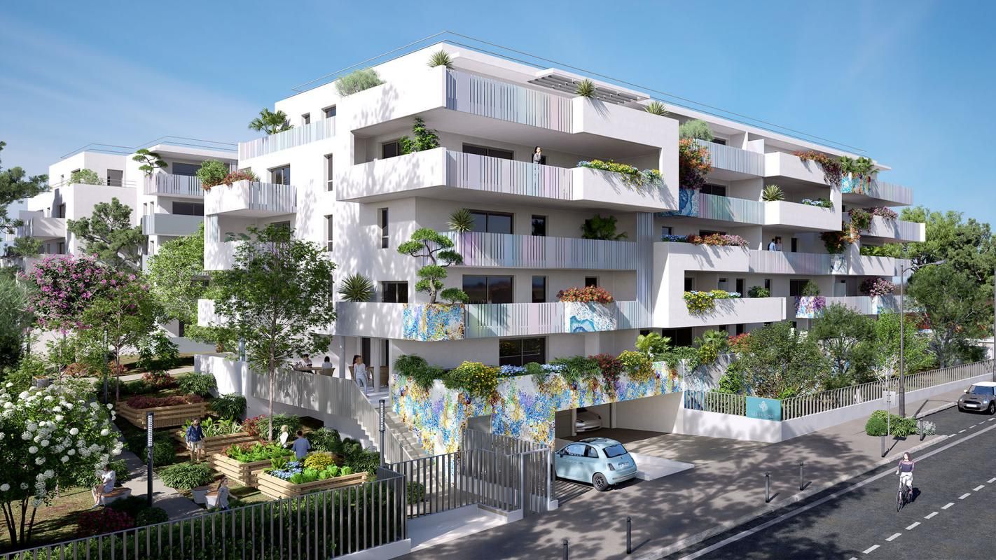 Proche de la Mer, quartier de la Corniche à Sète. Appartement T3 exposition Ouest