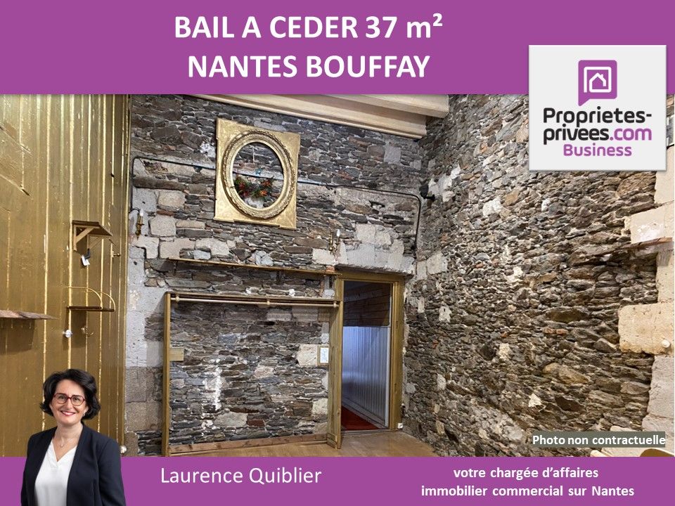 44000 NANTES - BAIL A CEDER, LOCAL 37 M² - QUARTIER DECRE - BOUFFAY