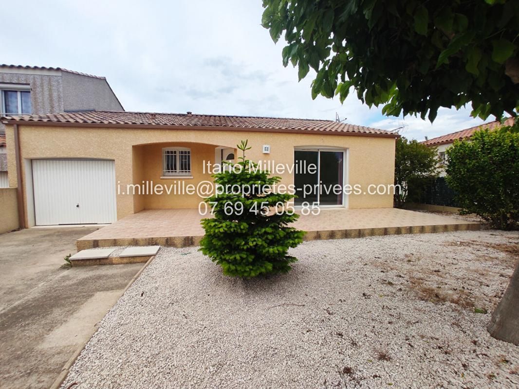 Villa plain pied de  93 m2 avec garage