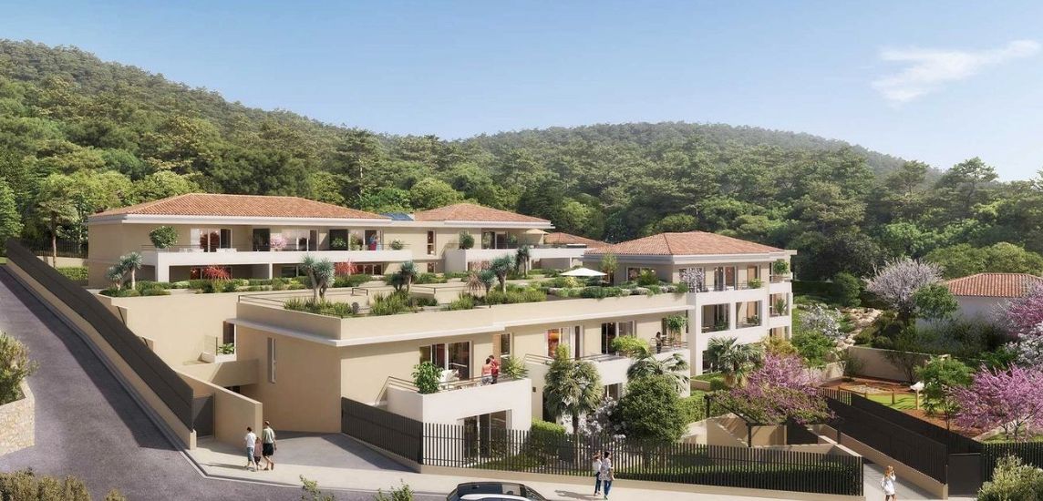 SIX-FOURS-LES-PLAGES Appartement neuf T2 -Aperçu Mer - Six-Fours - 52 m² - 428 000 euros 3