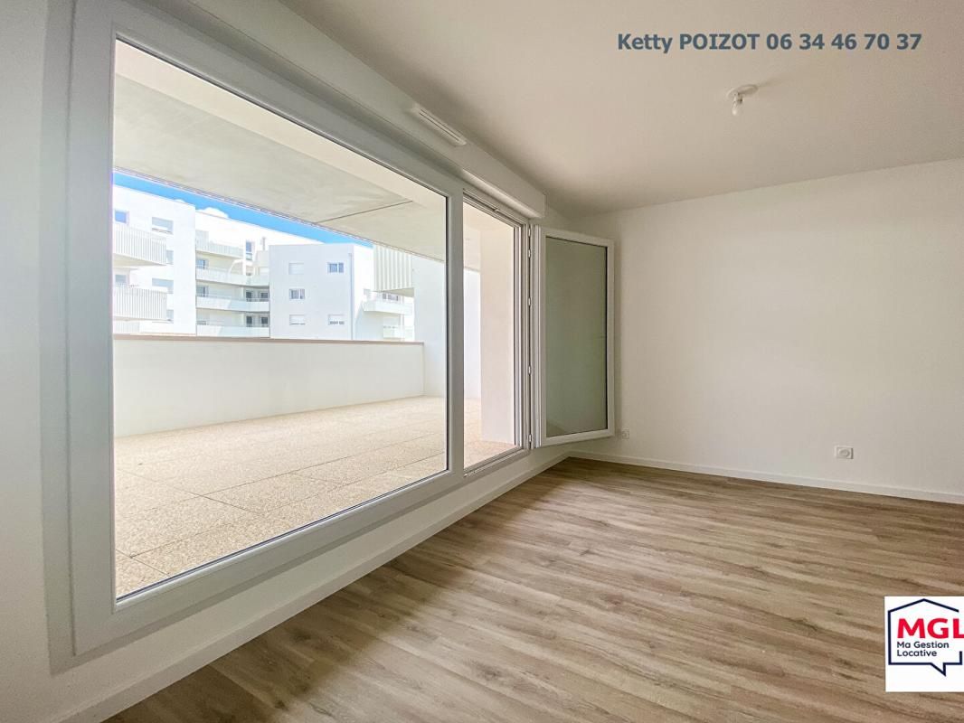 Nouveau - Location Résidence Les Jardins de la JAUNAIE - Appartement Saint Sebastien Sur Loire 2 pièce(s) 39 m2