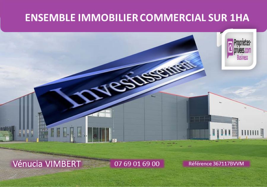 Normandie ! Local industriel1.300 m², Terrain 1 Hectare