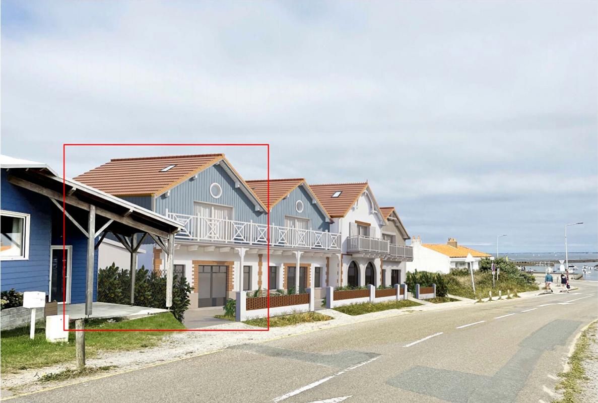 PREFAILLES A VENDRE - MAISON VUE MER - 44770 PREFAILLES - 4 pièces 87.60 m² 2