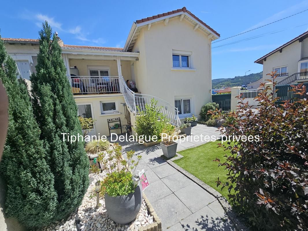FIRMINY Firminy 42700 Maison sur deux niveaux avec ascenseur 85,24 m²  2 chambres buanderie, garage et atelier sur 269m² de terrain 1