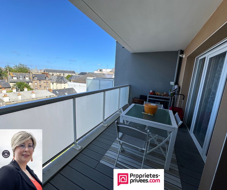 ILLE-ET-VILAINE-35400 SAINT MALO PROCHE GARE APPARTEMENT 66 MÈTRES CARRES 3 PIÈCES
