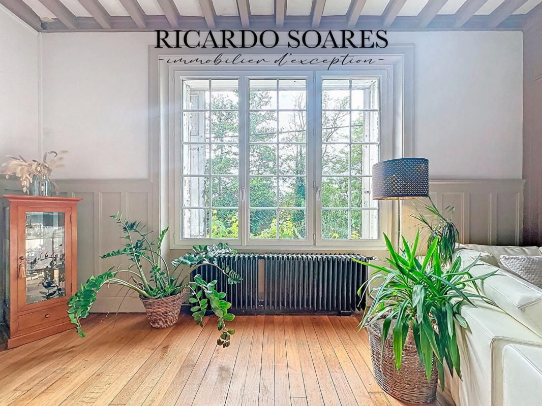 PONT-SAINTE-MAXENCE MAISON DE MAITRE 220m² / 4 CHAMBRES / SALLE DE CINEMA / GRAND SALON / 2 BALCONS / TERRAIN 720m² 3