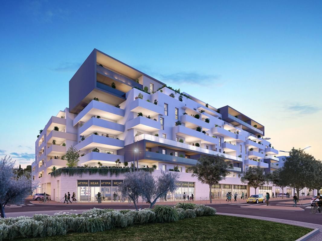 Proche du plateau des poètes. Appartement T3 avec terrasse exposition Sud