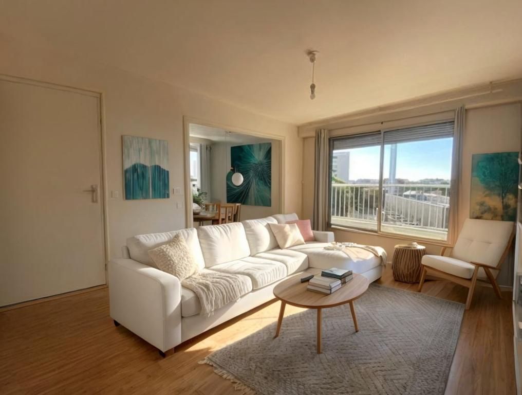 SAINT-NAZAIRE Appartement Saint Nazaire 83 m², stationnement et cave 2