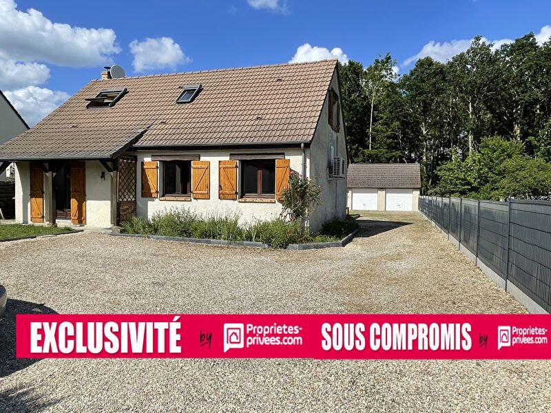 Maison 115m2 4 ch double garage terrain 1000m2 240000 HAI