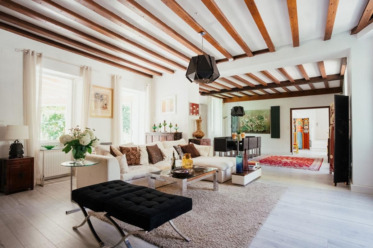 AUBETERRE-SUR-DRONNE MAISON DE FAMILLE SUR ILE PRIVEE EN DORDOGNE - Propriété d'agréement, état exceptionnel, 18 pièce(s) 520 m2, dépendances, 1,3 ha 3