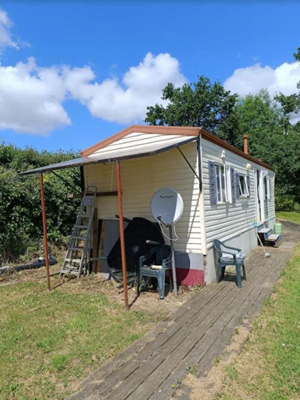 29530 Landeleau Bungalow autonome habitable sur terrain constructible viabilisé de 610 m²
