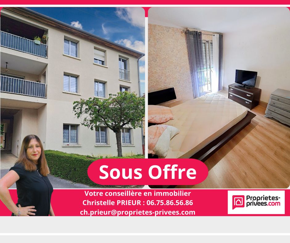 Appartement Chalons En Champagne 3 pièce(s) 70.22 m2 avec garage
