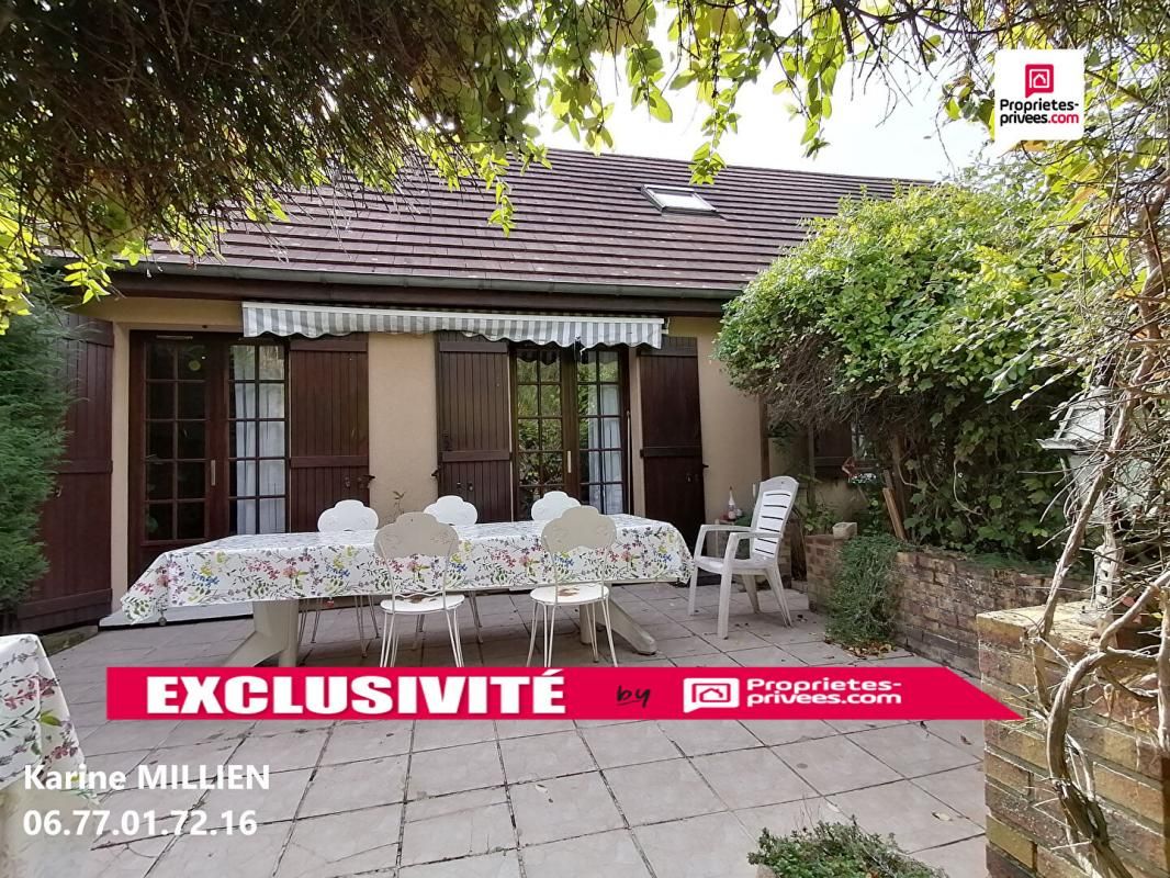 DREUX DREUX 28100 Maison individuelle avec garage - 1 étage - 4 chambres - Abris de jardin - Terrain - 249 000 HAI 3