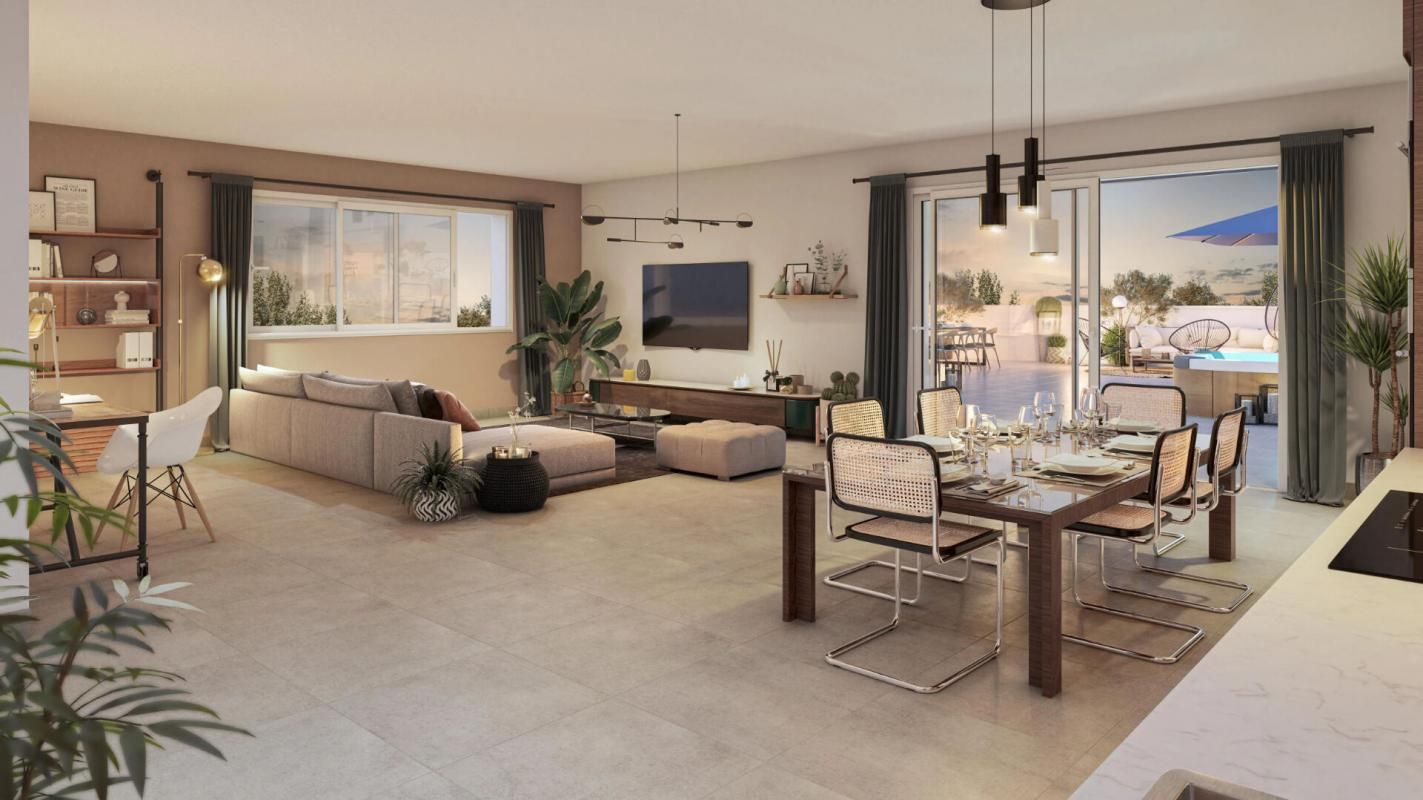 Appartement  T2, Balcon, exposition Sud