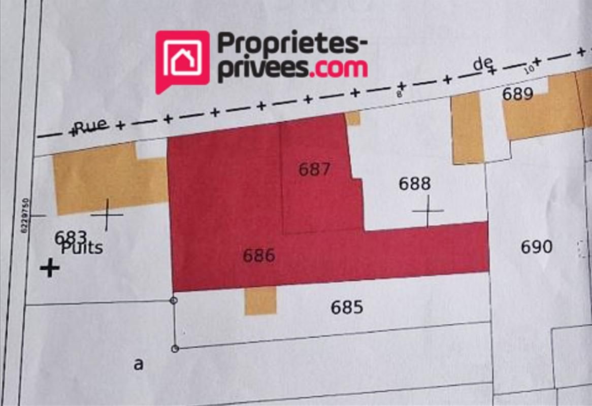 SELLES-SUR-CHER Terrain à bâtir 900 m² avec permis de construire en cours de validité 2