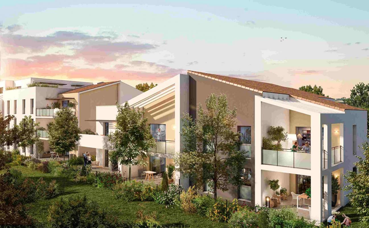 SAUVIAN Appartement rez-de-jardin, avec terrasse et jardin de 54,50 m², exposition Sud 2