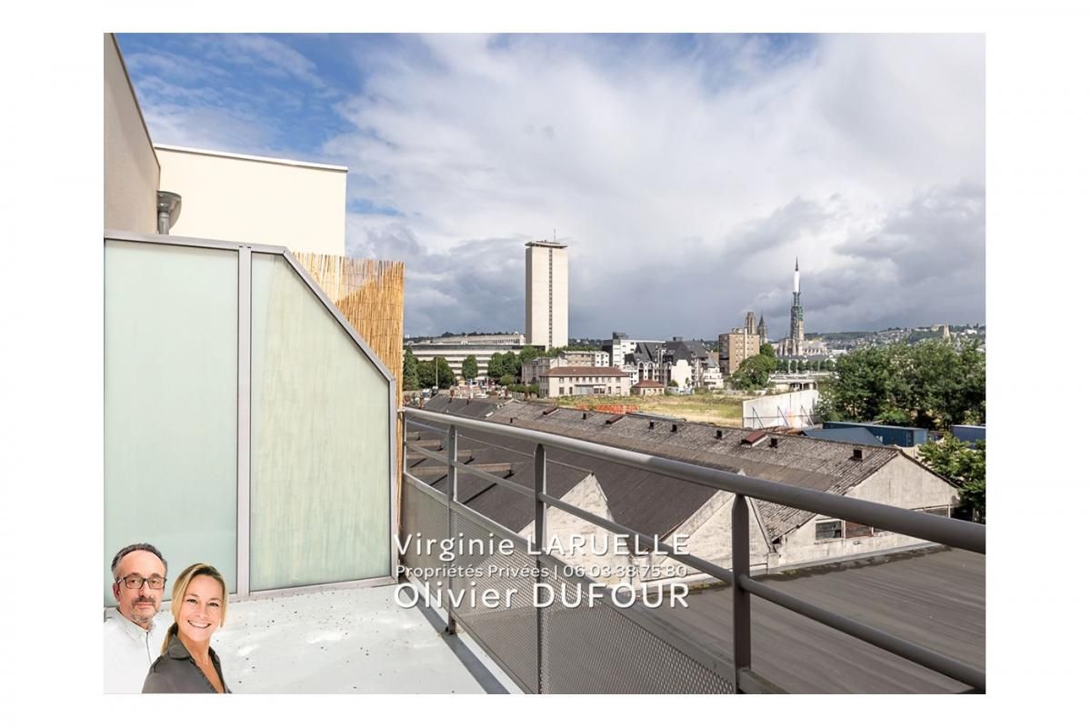 Rouen Centre appartement avec balcon, 2 chambres et 2 places de parking