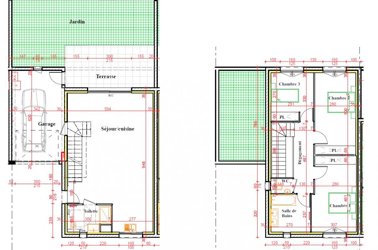 SAINT-JUST-SAINT-RAMBERT Maison Saint Just Saint Rambert 4 pièce(s) 105.87 m2 4