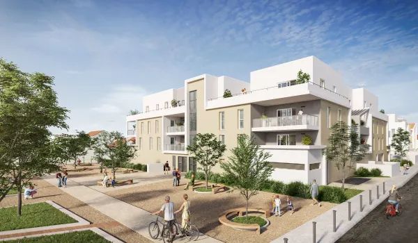 Appartement T3, Terrasse 56 m² exposition Sud, et 2 places de parking