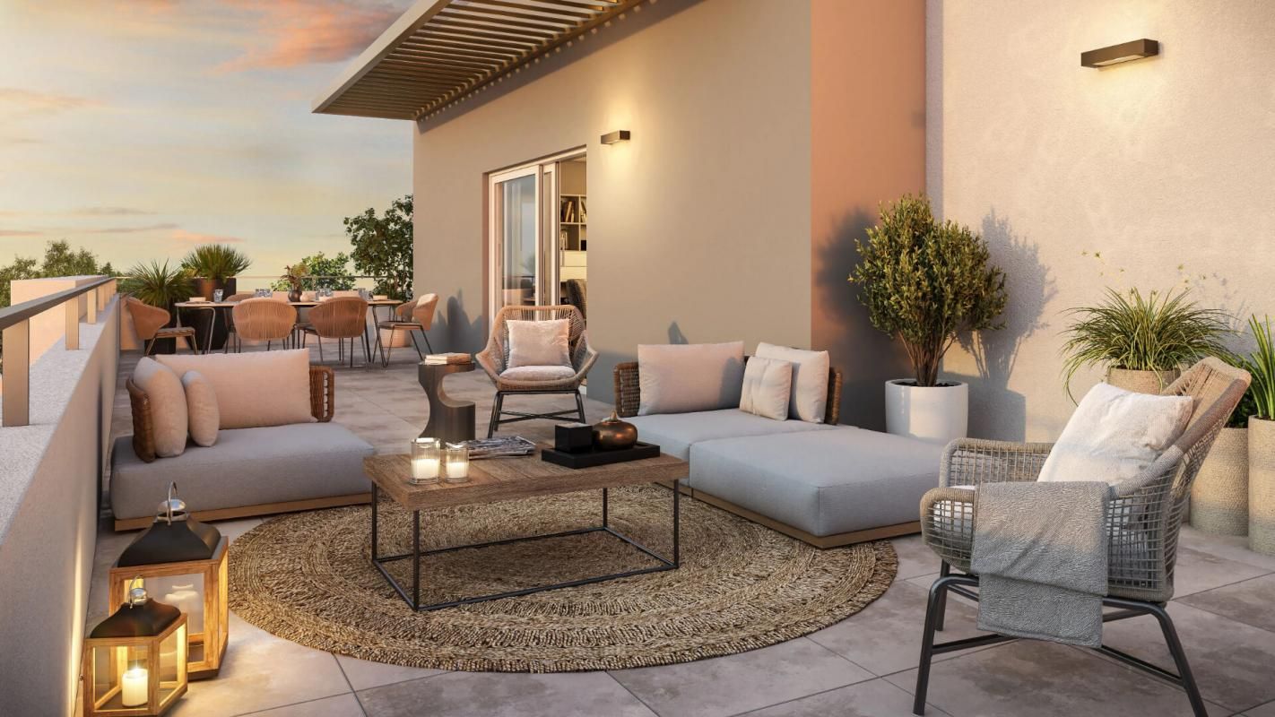 Appartement T3 69 m² , Terrasse 30 m² , et 2 places de parking