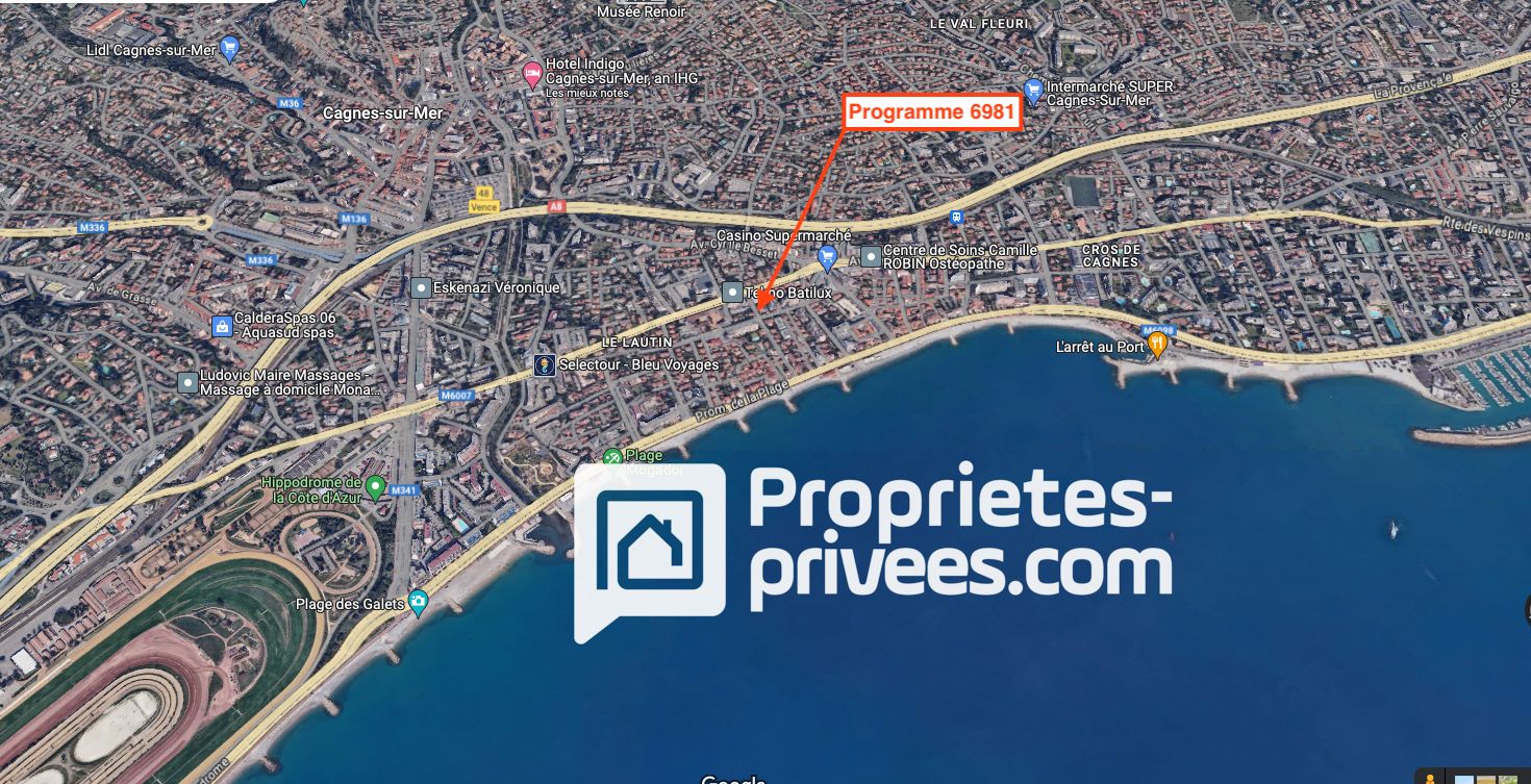 CAGNES-SUR-MER 3 Pièces - 66.33m² CROS DE CAGNES 2