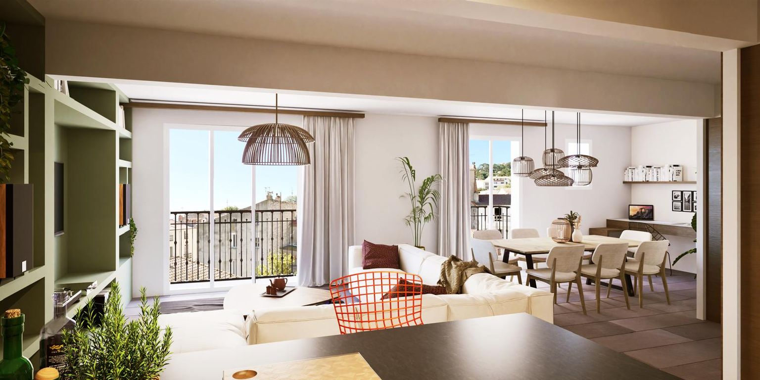 SETE HERAULT - SETE (34200) - APPARTEMENT - T4 - 113M2 - STATIONNEMENT - 519 000 2