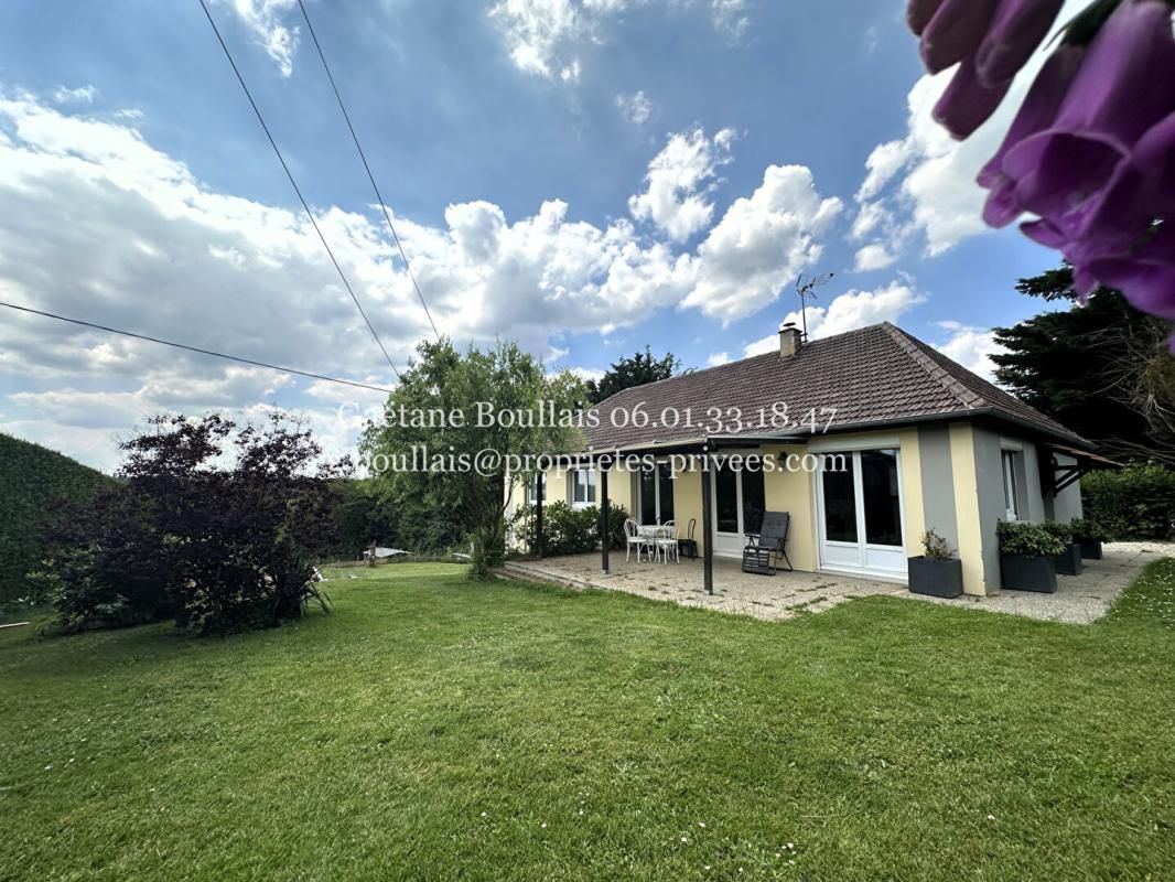 Maison Campigny plain-pied sous-sol total 4 chambres 100 m2 - 3600 m² - 189.450
