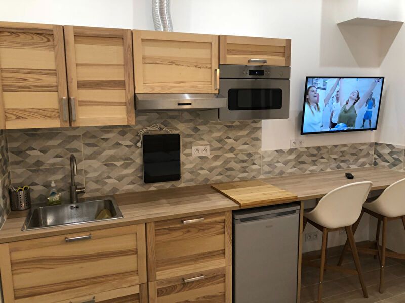 Appartement meublé Marseille 1 pièce(s) 20m2