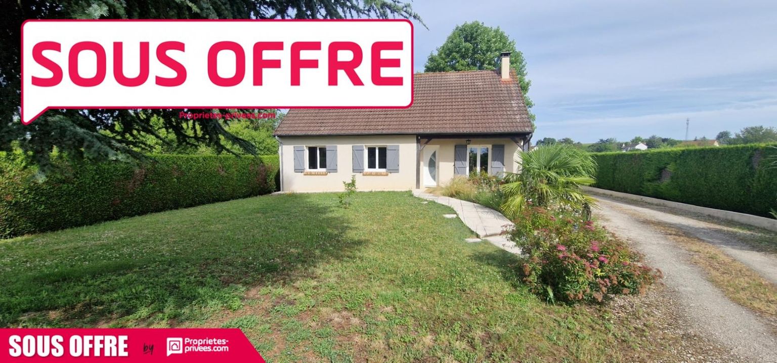 Maison Thésée 119 m² - 6 pièces - 5 chambres - garage double indépendant - terrain 2505 m²