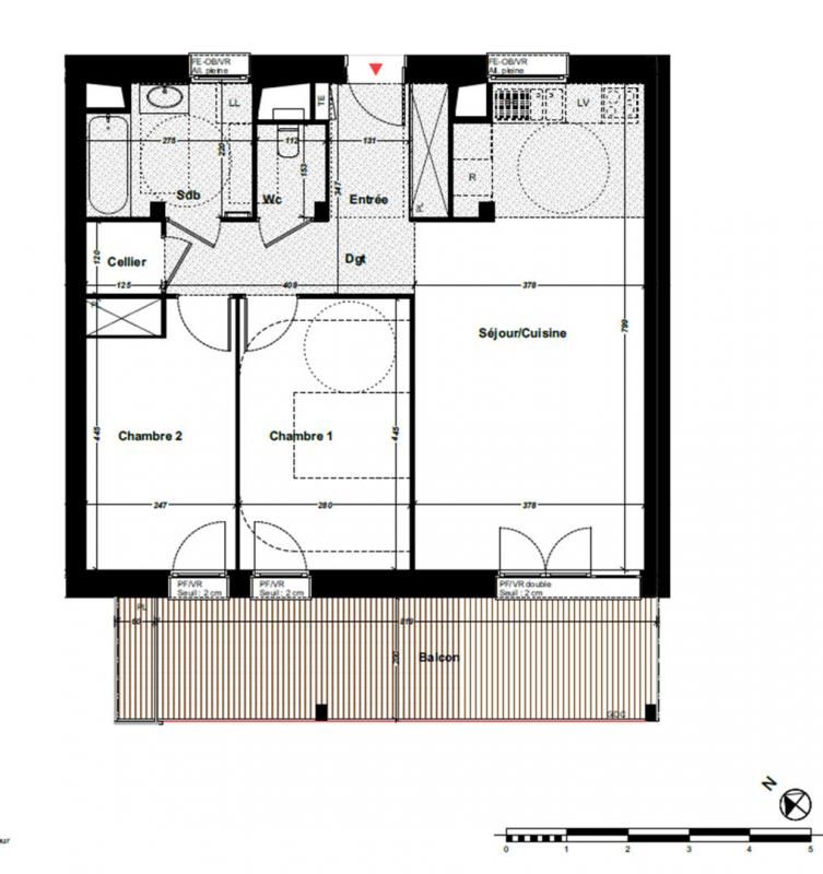 FERNEY-VOLTAIRE 3 pièces 70m2, avec terrasse de 16m2 Ferney Voltaire 4