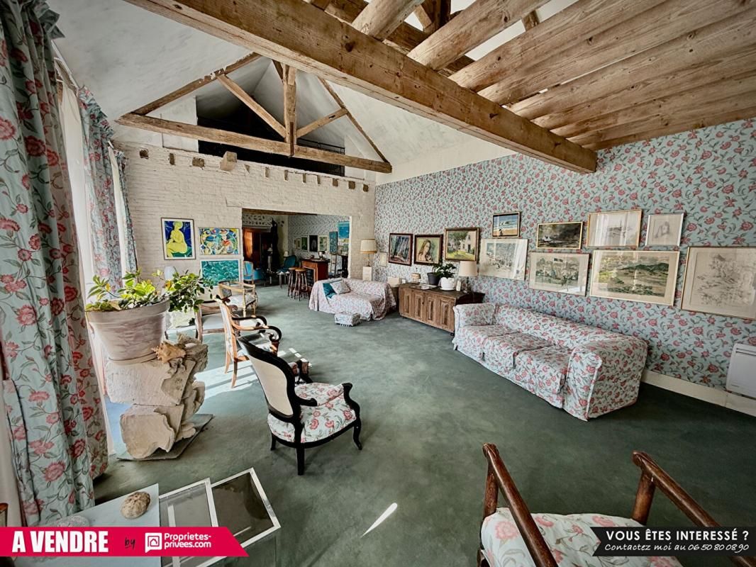 VERNEUIL-SUR-AVRE Demeure authentique - surface au sol de 414 m²  - piscine - dépendances - parc arboré - 499 152  HAI 3