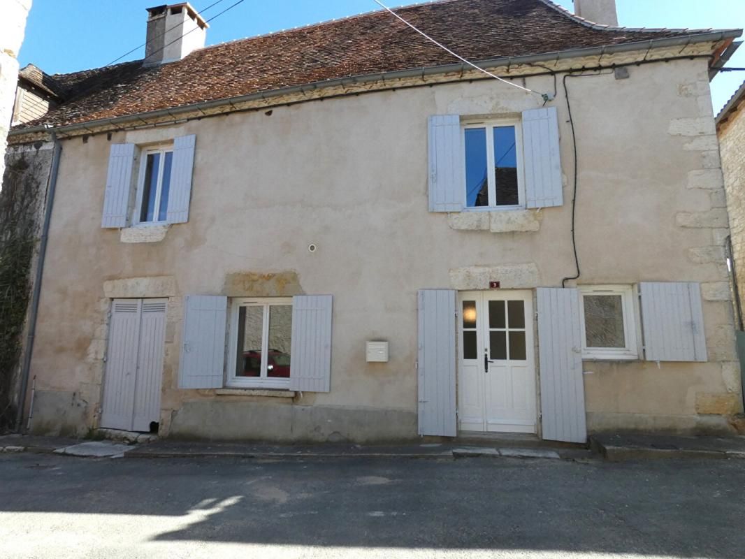 Maison Tourtoirac 87m² / grange / jardin