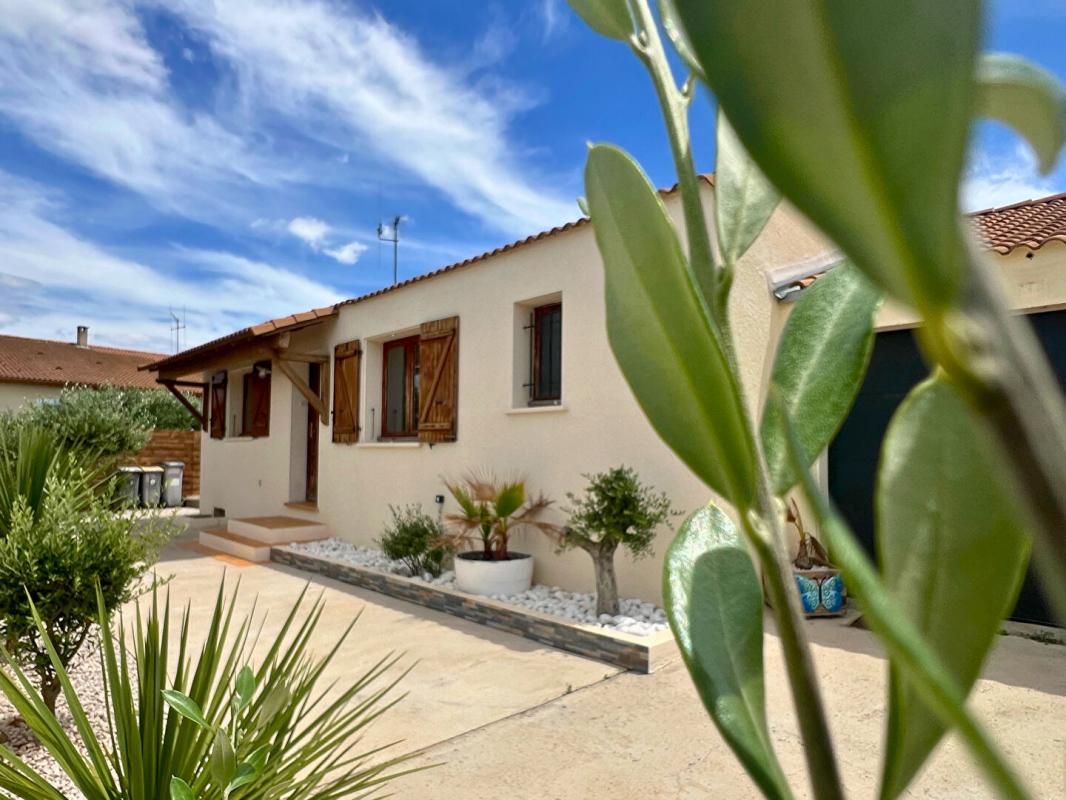 VILLA PLAIN-PIED 3 FACES - GARAGE ET JARDIN