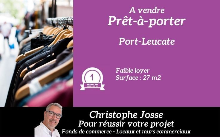 11370 PORT LEUCATE centre-ville - COMMERCE 27 M²