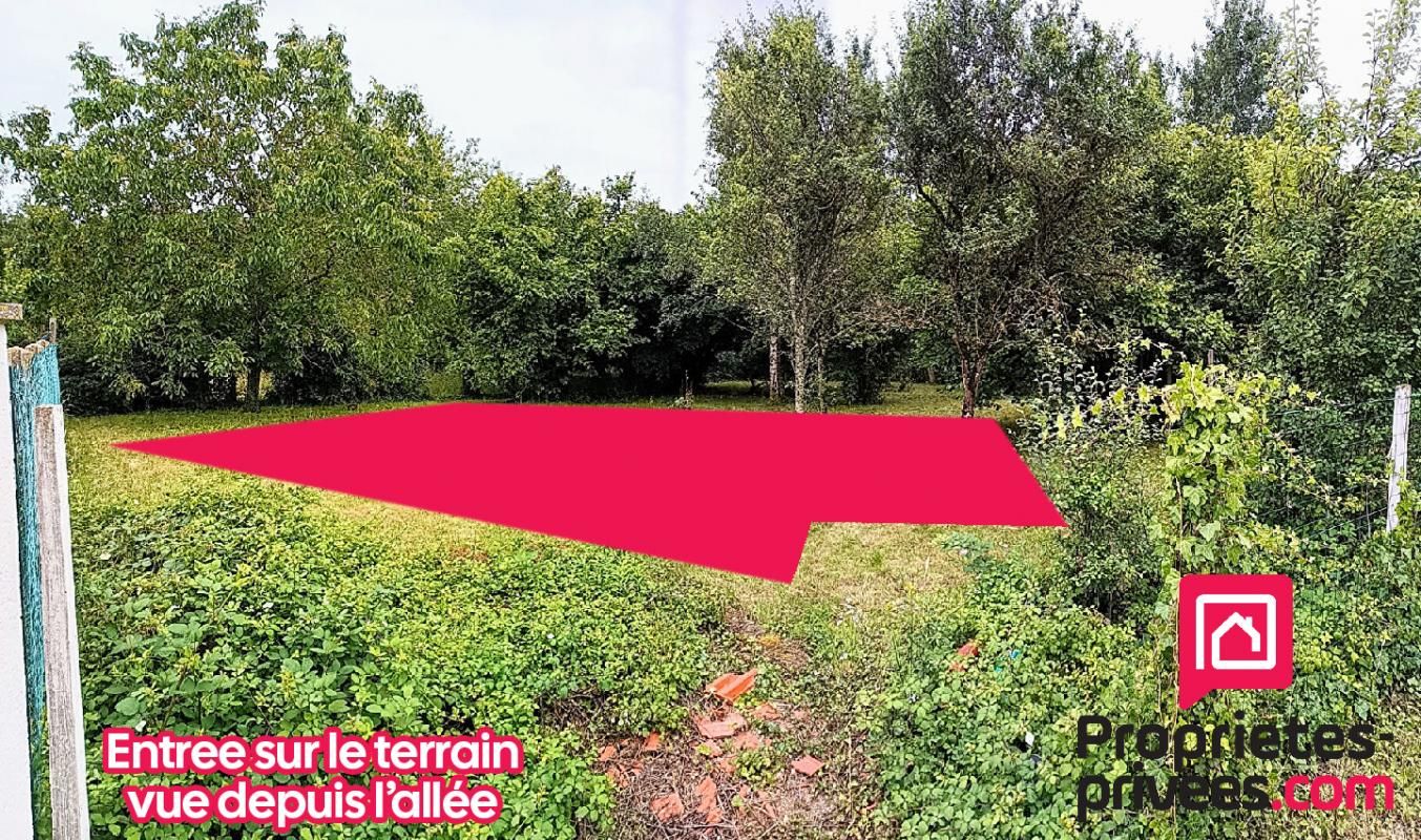 ORLEANS ORLÉANS - Terrain viabilisé 639 m²  -> 2 maisons 3