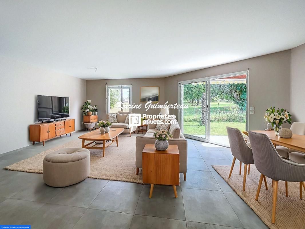 GALGON Pavillon de plain-pied - Galgon 108 m2 + jardin + piscine 2