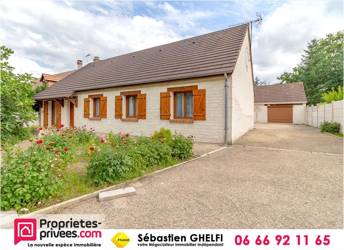 secteur nord rue recherché-maison de plain-pied avec 4 chambres