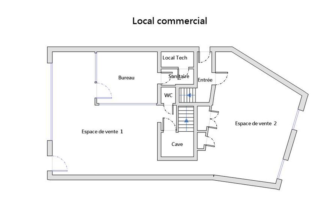 CAMPBON Immeuble , logement et commerce 4