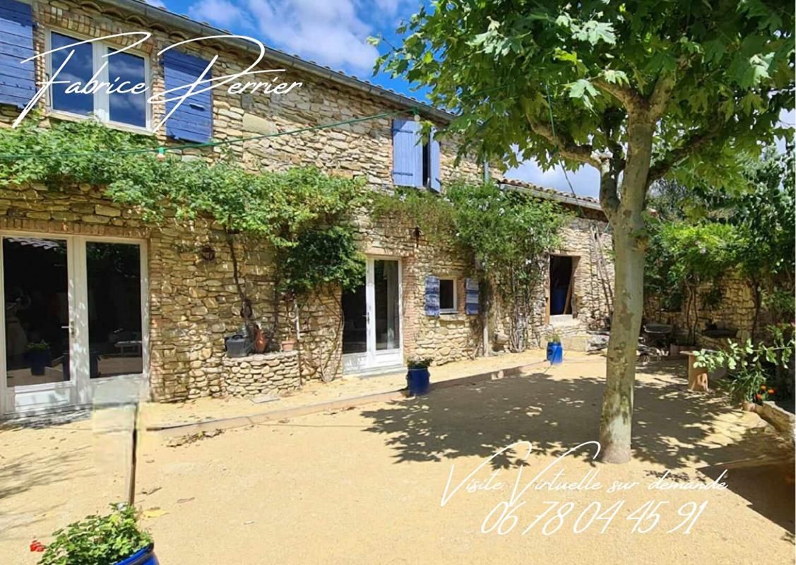 Maison en pierre 170 m2 avec terrain 1600m²