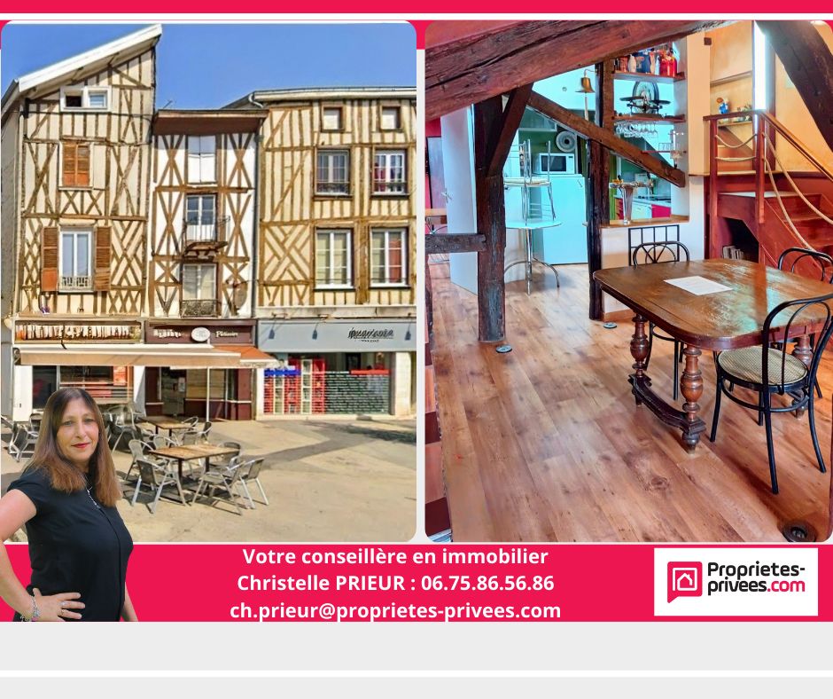 Appartement Centre Ville Chalons En Champagne 2 pièce(s) 54 m2