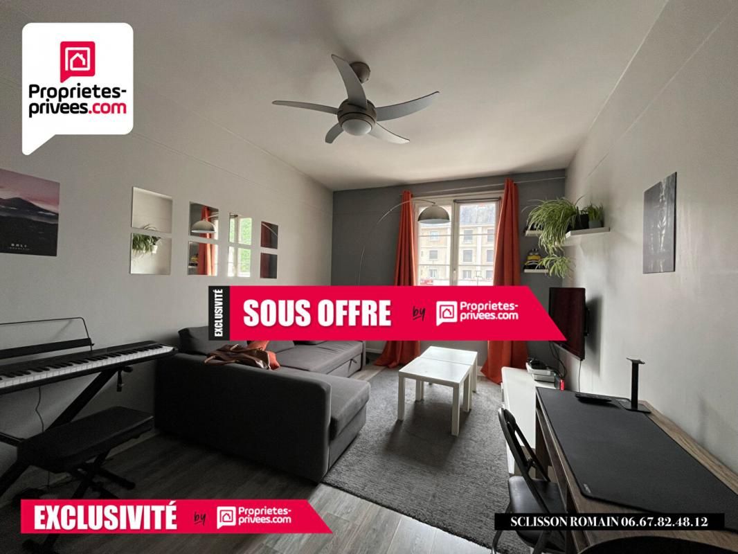 Appartement Evreux 2 pièce(s) 54 m2 - plein centre - prix  99 990HAI