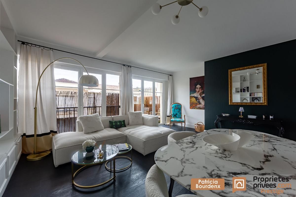 BORDEAUX VILLA PRIMEROSE PARC BORDELAIS APPARTEMENT MEUBLEE TROIS PIÈCES AVEC CAVE ET PARKING