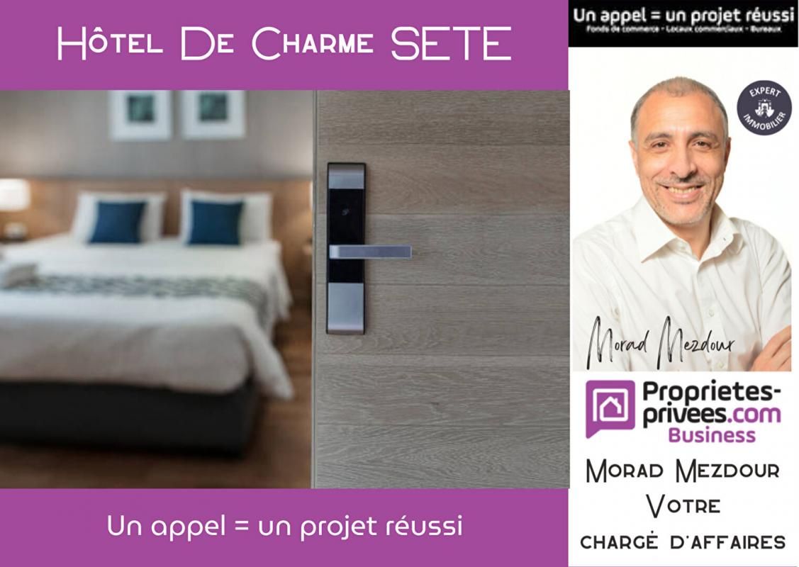 SECTEUR MONTPELLIER - MURS ET FONDS HOTEL DE CHARME 2*