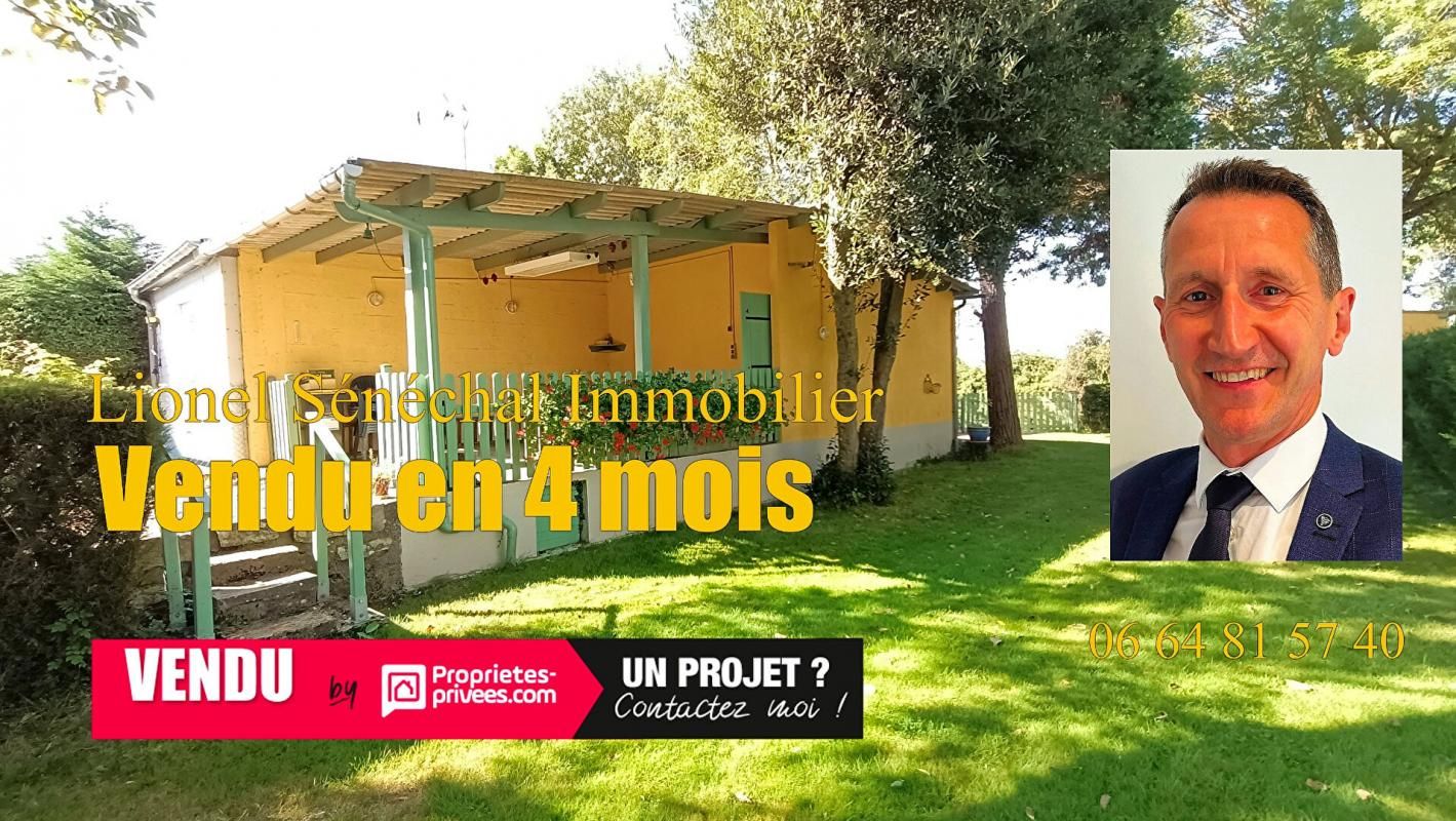 Terrain de loisirs de 700 m2 + un chalet de loisirs de 20 m2 avec sa terrasse extérieure couverte de 20 m2