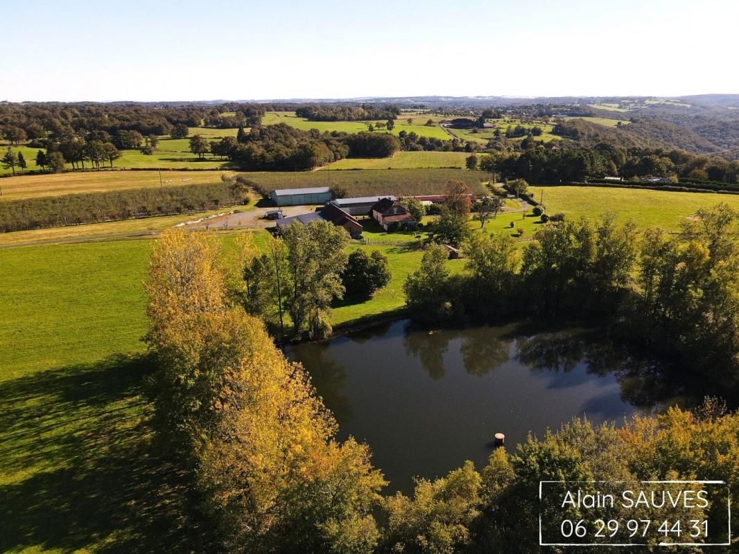 GENIS Maison 165 m2 / 4 chambres /  dépendances / étang / 18 hects de terrain 3