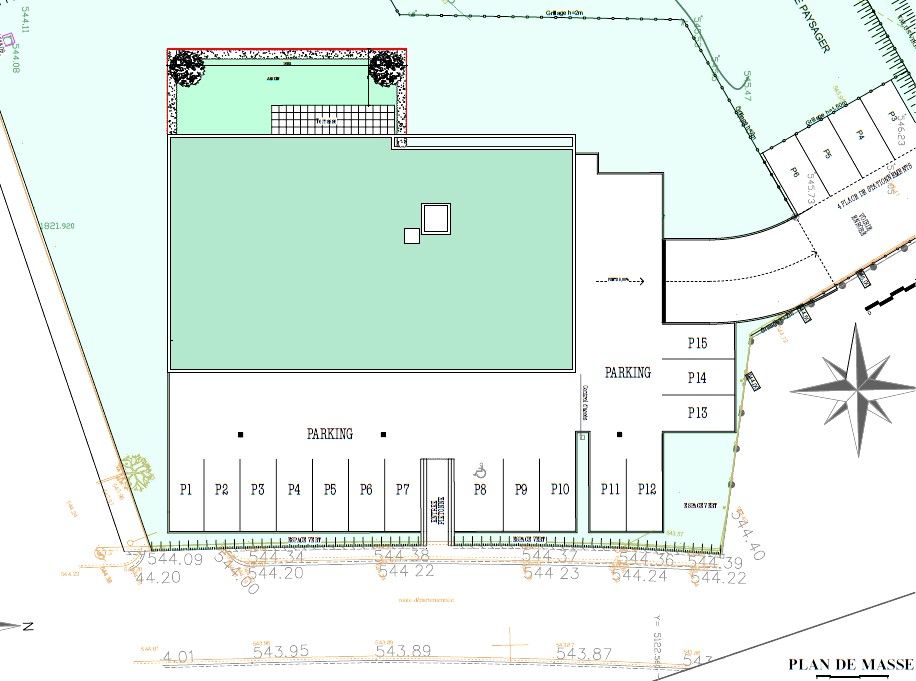 BOURG-ARGENTAL BOURG ARGENTAL 42220 Programme neuf de 9 logements du T2 au T4, 10 garages et 15 places de parkint 2